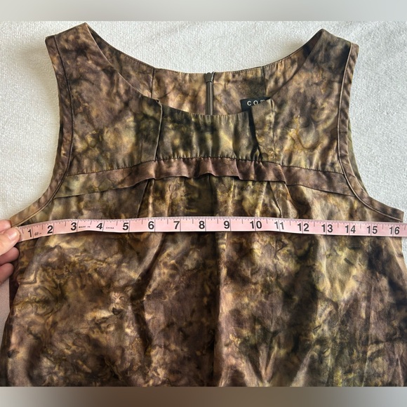 Comrags Earth-tones Cotton Sleeveless Boxy Top Made in Canada - Picture 6 of 8